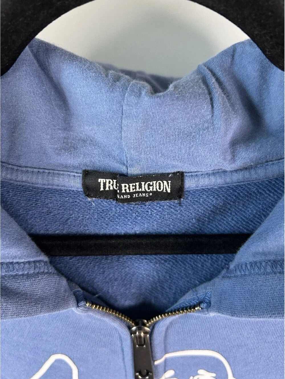 True Religion Full Zip Hoodie Men’s Size Large